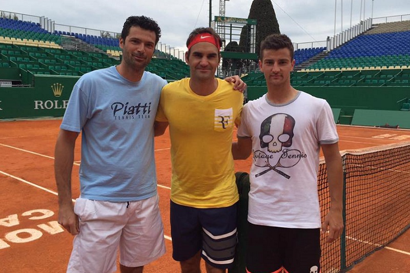 “Ti va di giocare due ore con Federer?” E non era uno scherzo…