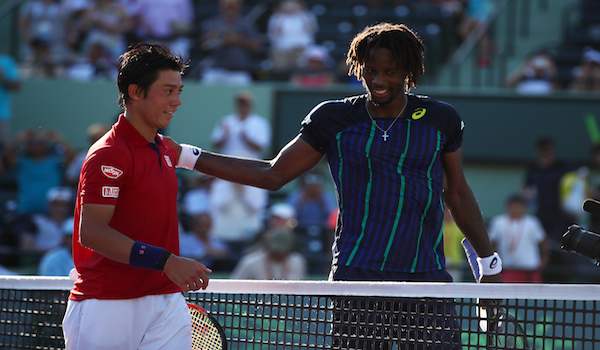 Nishikori supera Monfils e aspetta Kyrgios in semifinale
