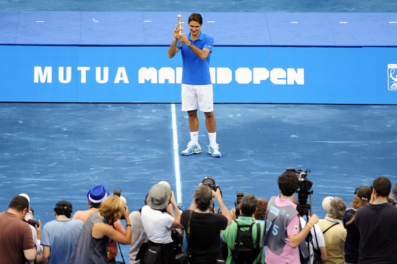 Federer sarà a Madrid. Per Roma come la mettiamo?