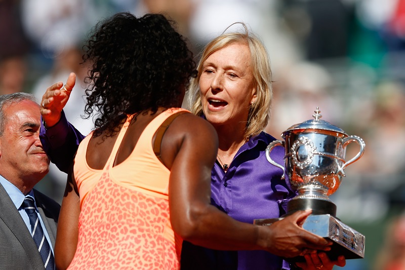 Navratilova: “Il margine di Serena Williams si è ridotto”