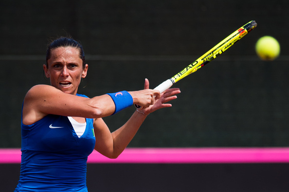 Vinci avanti tutta. Subito fuori Halep