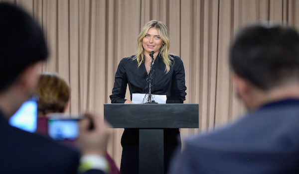 Sharapova, Wada fa retromarcia sul Meldonium