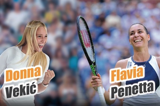 Fognini-Pennetta, doppio misto…a Umago