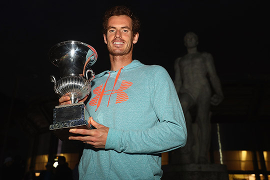 Murray fra i grandi degli Internazionali