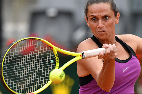 Tutti gli azzurri fuori: perde anche Roberta Vinci
