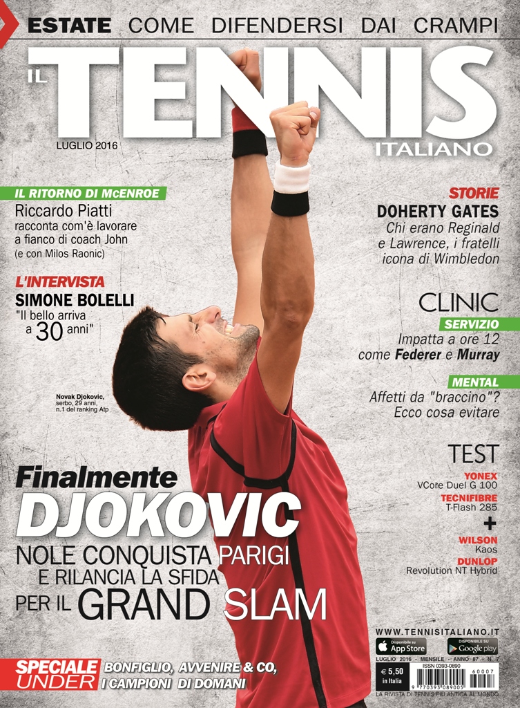 Il Tennis Italiano di Luglio è disponibile