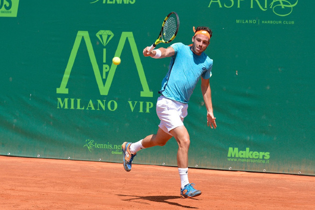 Milano, Cecchinato e Volandri avanti