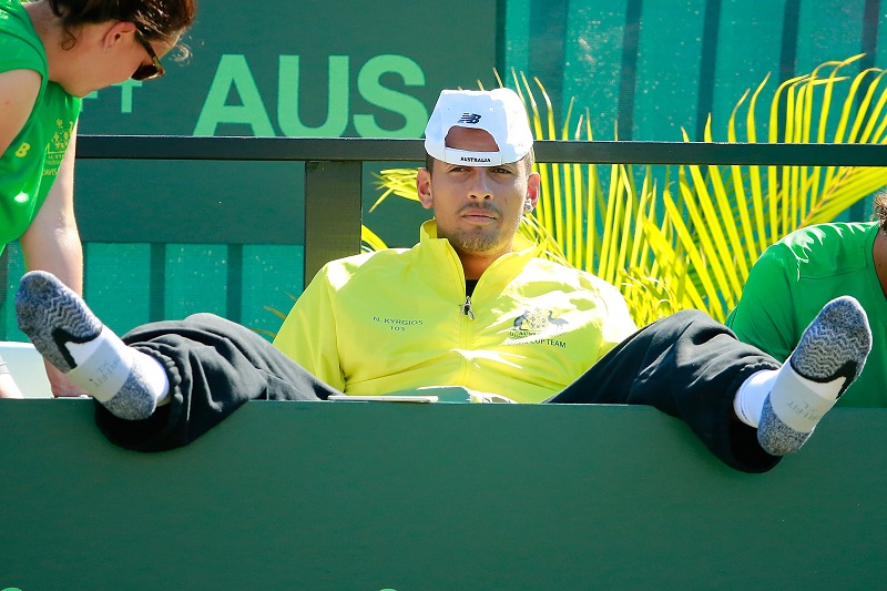 Un furioso Kyrgios rinuncia alle Olimpiadi