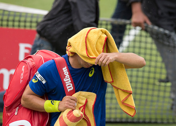 Tra Thiem e Kohlschreiber chi vince è la pioggia