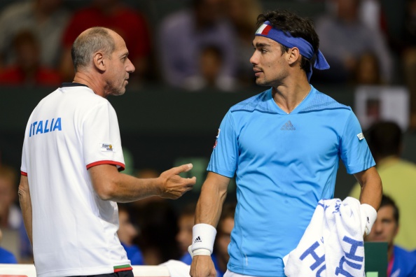 Davis Cup, riscaldamento in attesa di Fognini vs Monano