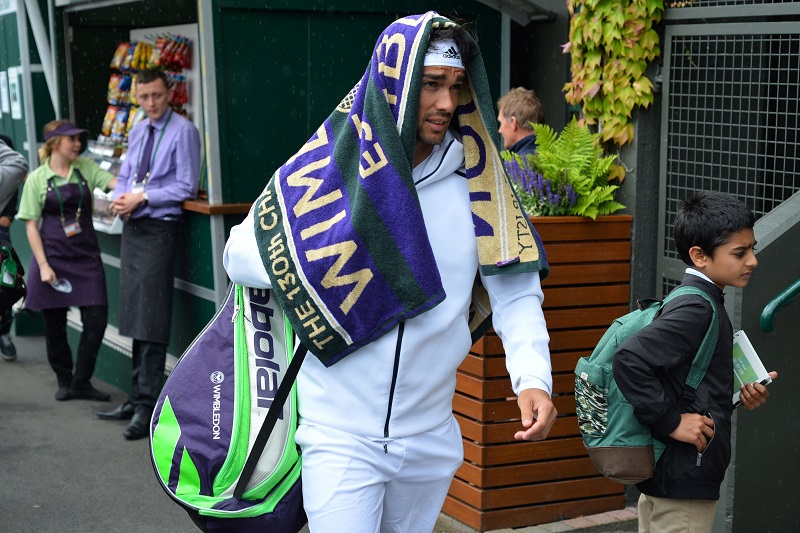 Fognini cade nella trappola e lascia strada a Feliciano