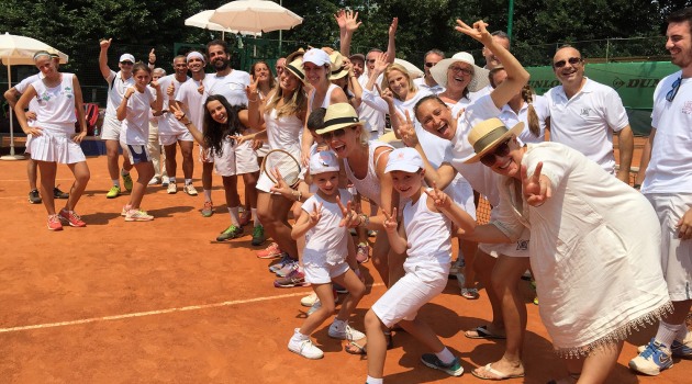 Il “C’era una volta” si fa doppio, tennis vintage a Rozzano