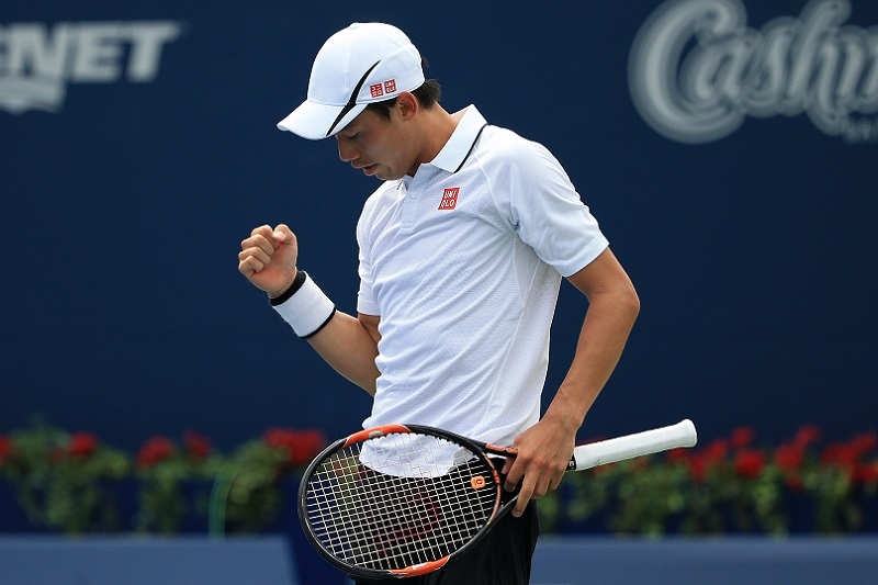 Nishikori in semifinale, applausi per Dimitrov