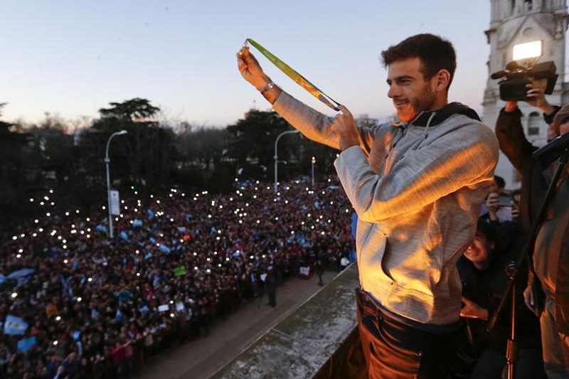 Tandil: in arrivo una statua per Juan Martin Del Potro?