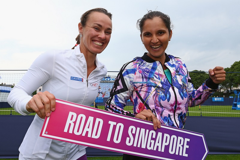 Cattivi risultati: termina la partnership Hingis-Mirza