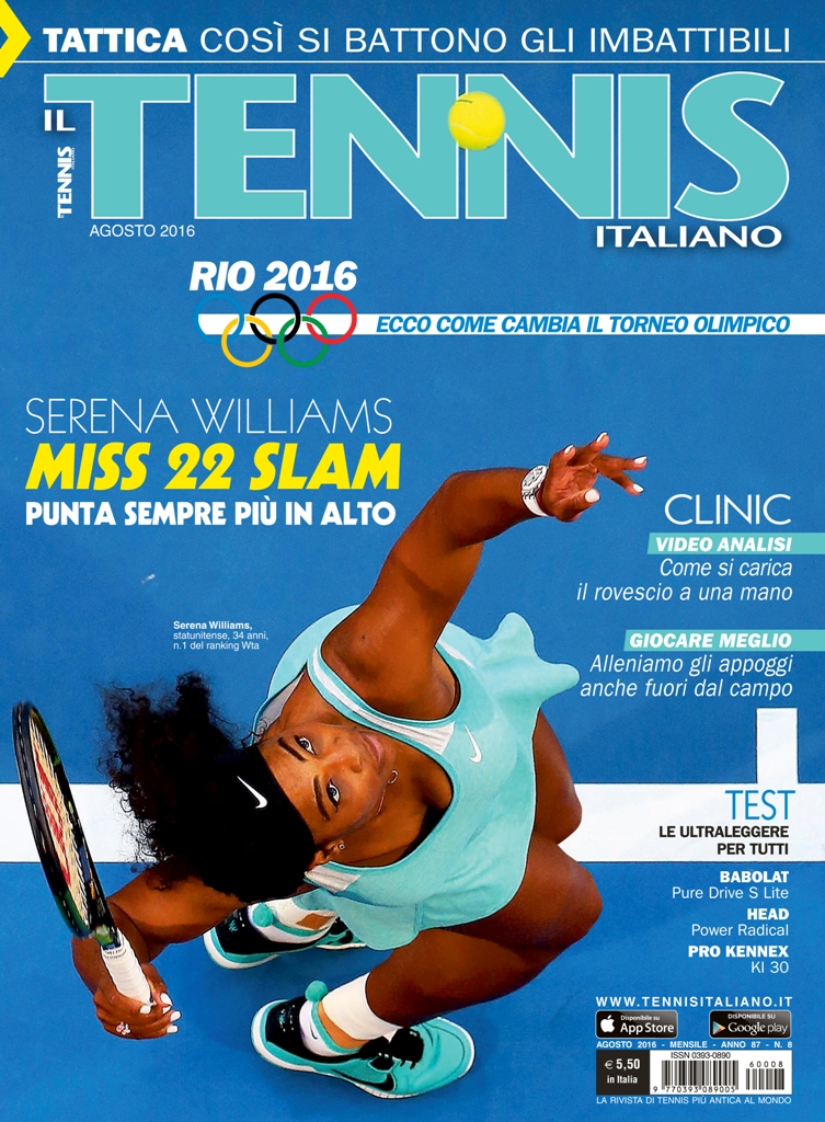 Il Tennis Italiano di Agosto è disponibile