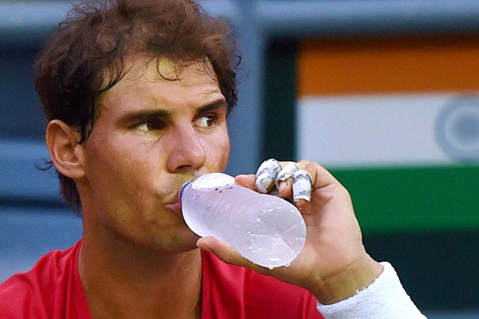 Davis in abito da sera, con Nadal “in regalo”