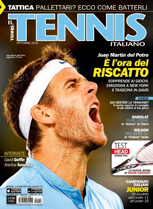 Il Tennis Italiano di Ottobre è disponibile