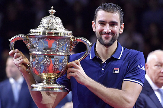 Cilic sbanca Basilea e prenota le ATP Finals