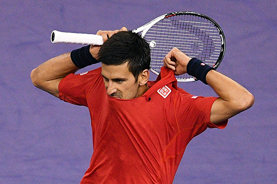 Djokovic cerca serenità, ma trova soltanto rabbia