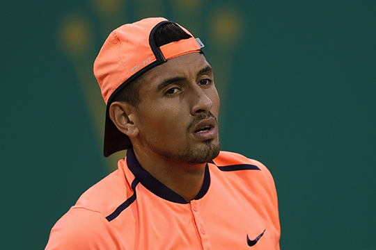 Pugno duro: squalifica ATP per Nick Kyrgios