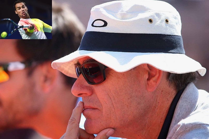 Fabio Fognini ripartirà senza Josè Perlas