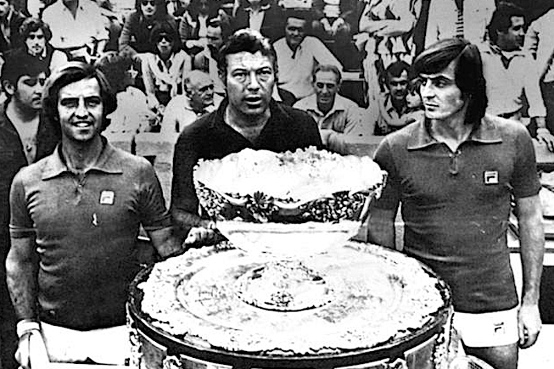 1976, Coppa Davis ed emozioni sul Corriere della Sera