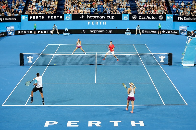 Il FAST4 Tennis sbarca alla Hopman Cup