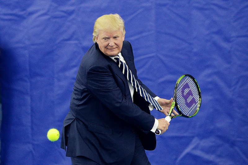 Trump and Tennis in the White House