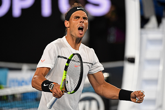 Cinque ore per tornare Rafael Nadal.