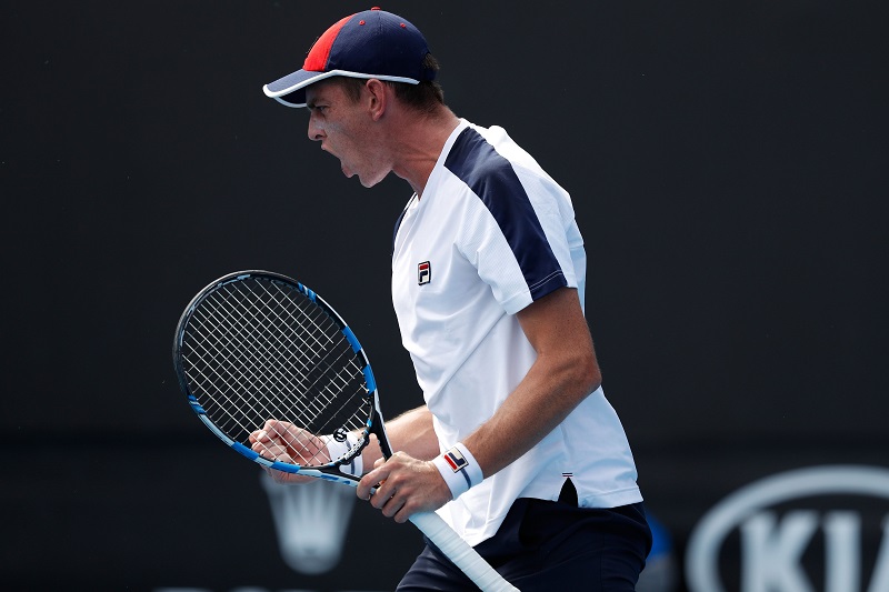 Whittington dalla roulotte a Melbourne Park