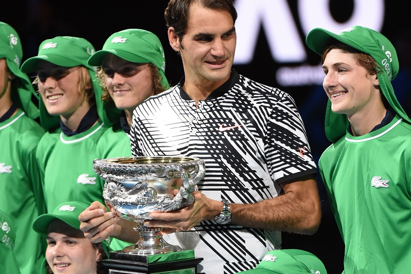 Facce da vincitori dell’Australian Open