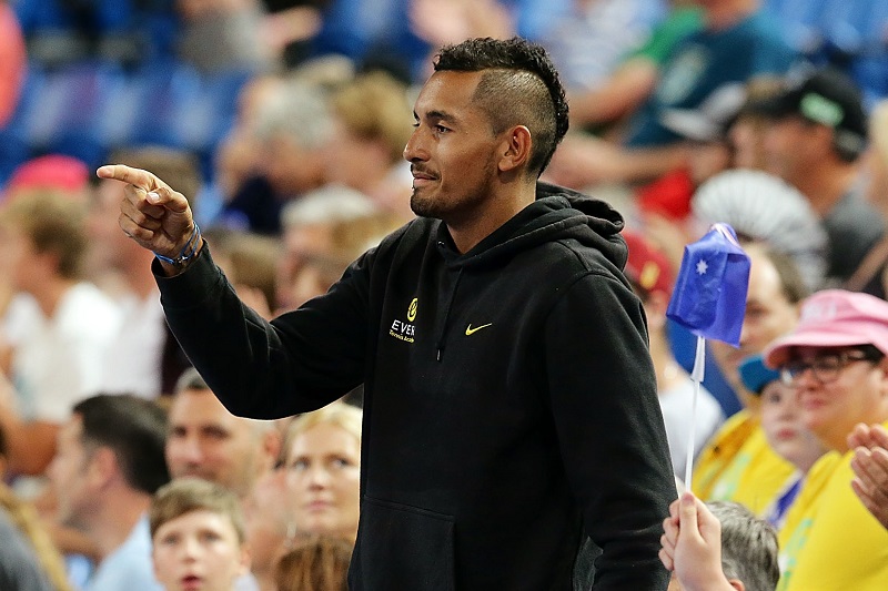 Kyrgios va a fare il tifo per il n. 1934 ATP!