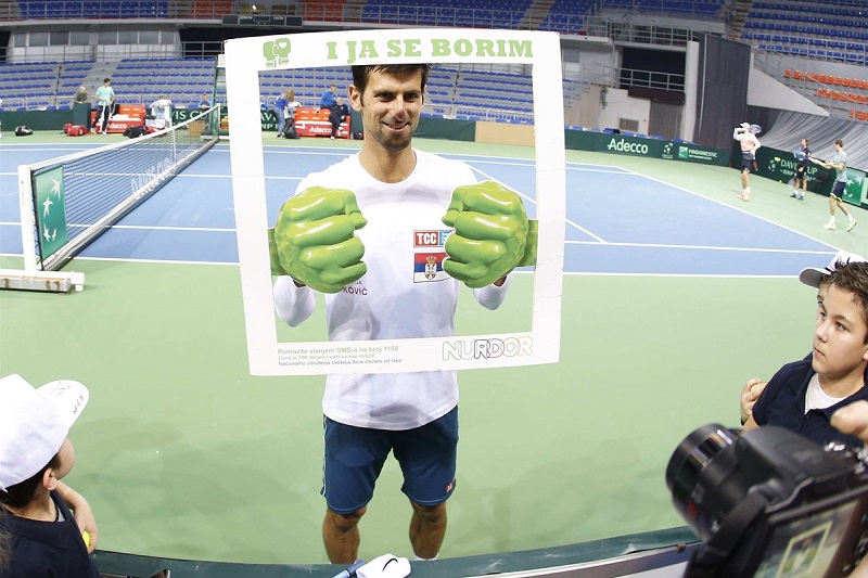 Djokovic e la scoperta di non essere Superman