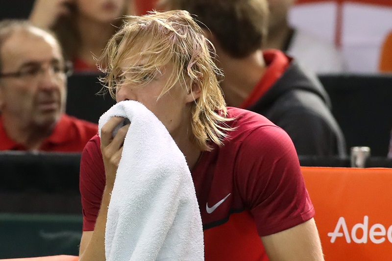 Un attimo di follia è fatale a Shapovalov