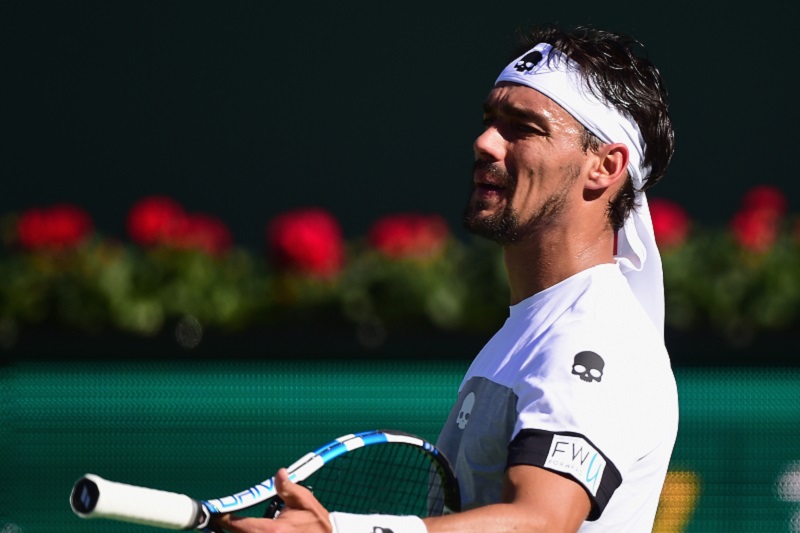 Fognini dice addio a Indian Wells