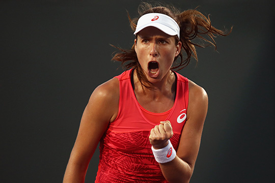 Halep crolla sul più bello: Konta in semifinale