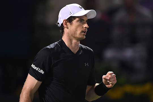 Sir Andy prenota il titolo a Dubai