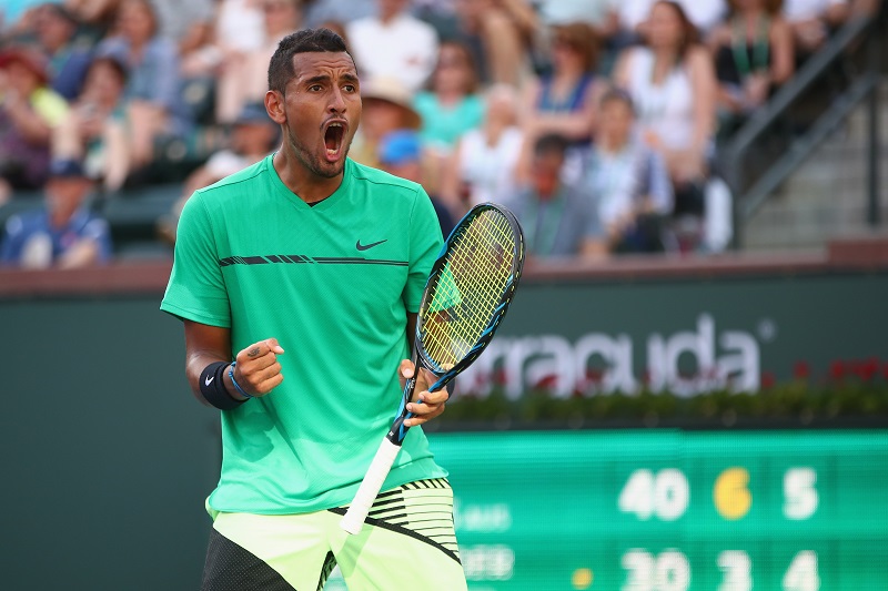La prova di forza di Nick Kyrgios