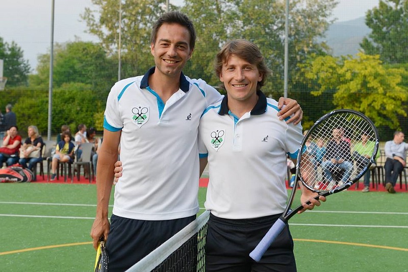 Gaudenzi, Pedrini e il passaggio dal tennis alla vita