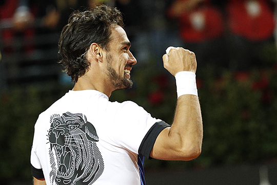Fognini è umano, come noi. E lo rimpiangeremo