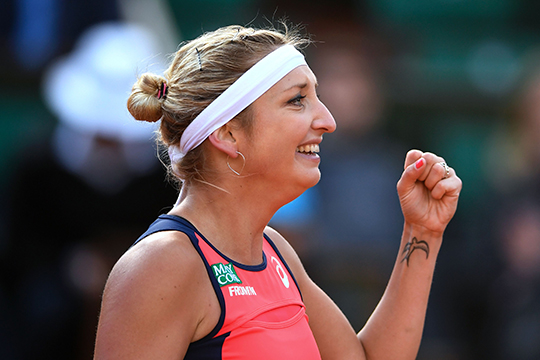 Rondine Bacsinszky vola (ancora) su Parigi
