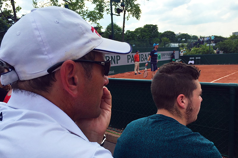 Fognini-Seppi con gli occhi di Max Sartori