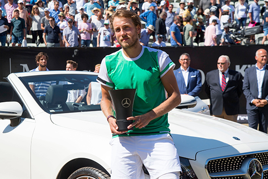La Mercedes di Federer finisce a casa Pouille