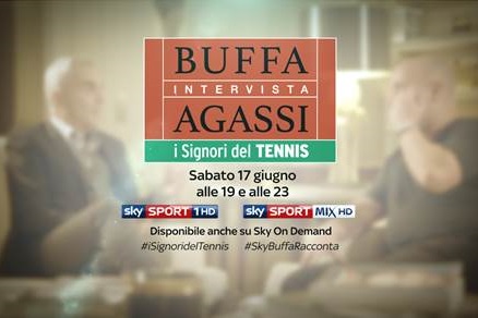 Sky: Federico Buffa intervista Andre Agassi