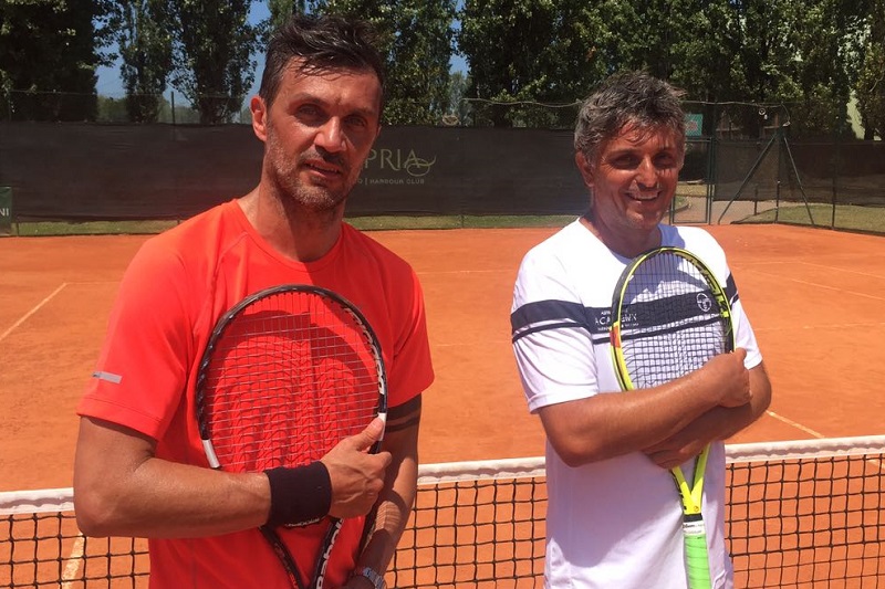 Paolo Maldini al Challenger di Milano!