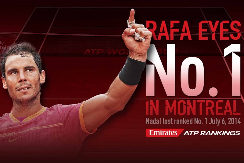 Rafa Nadal e la (nuova) corsa al numero 1 ATP