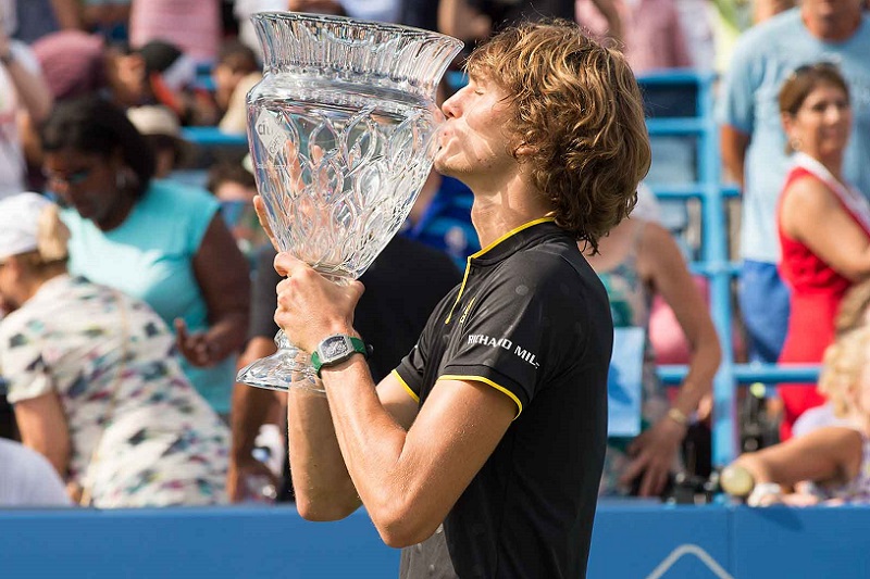 Sascha Zverev con il piglio del Fab Four