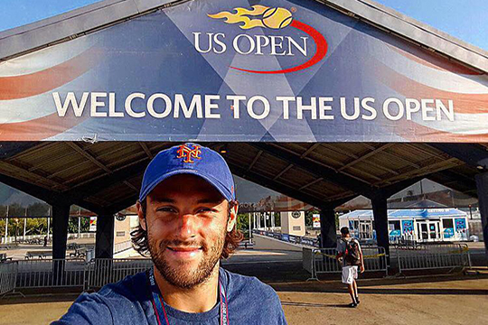 Welcome to the Us Open, Stefano Travaglia