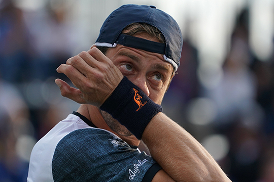 Scivolone Lorenzi, perde col numero 495 ATP!